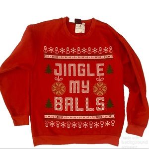 Men’s Funny Christmas Fleece Sweater